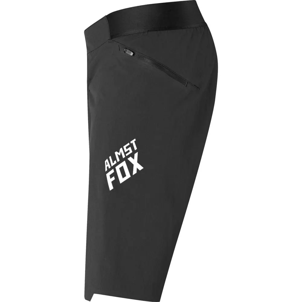 Мужские мотоциклетные шорты с регулируемым ремнем черные спортивные для