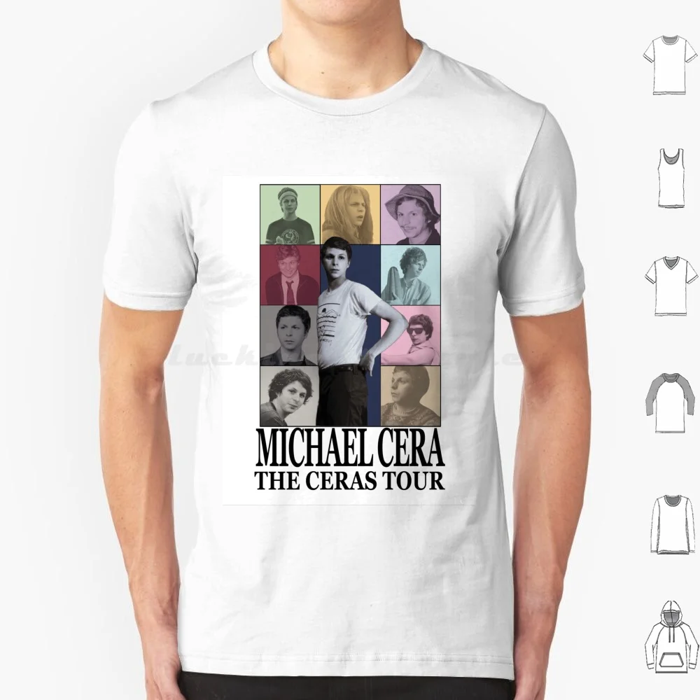 Майкл цера The Ceras Tour футболка 6Xl хлопок крутая Erastour Eras Cera Michaelcera Superbad Alan