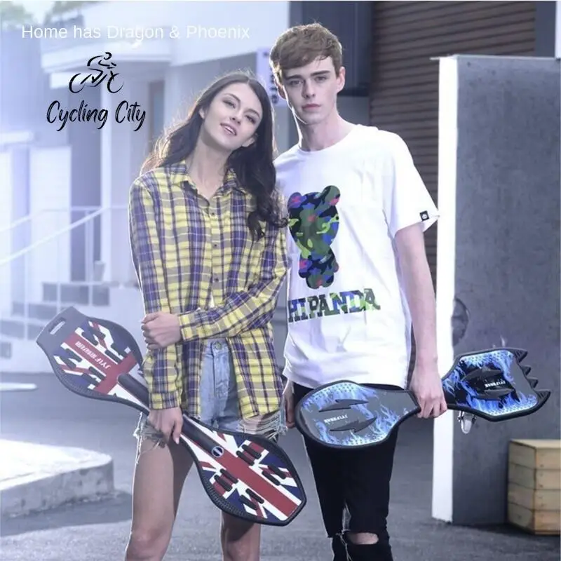 Домашний скейтборд Dragon And Phoenix с 2 колесами