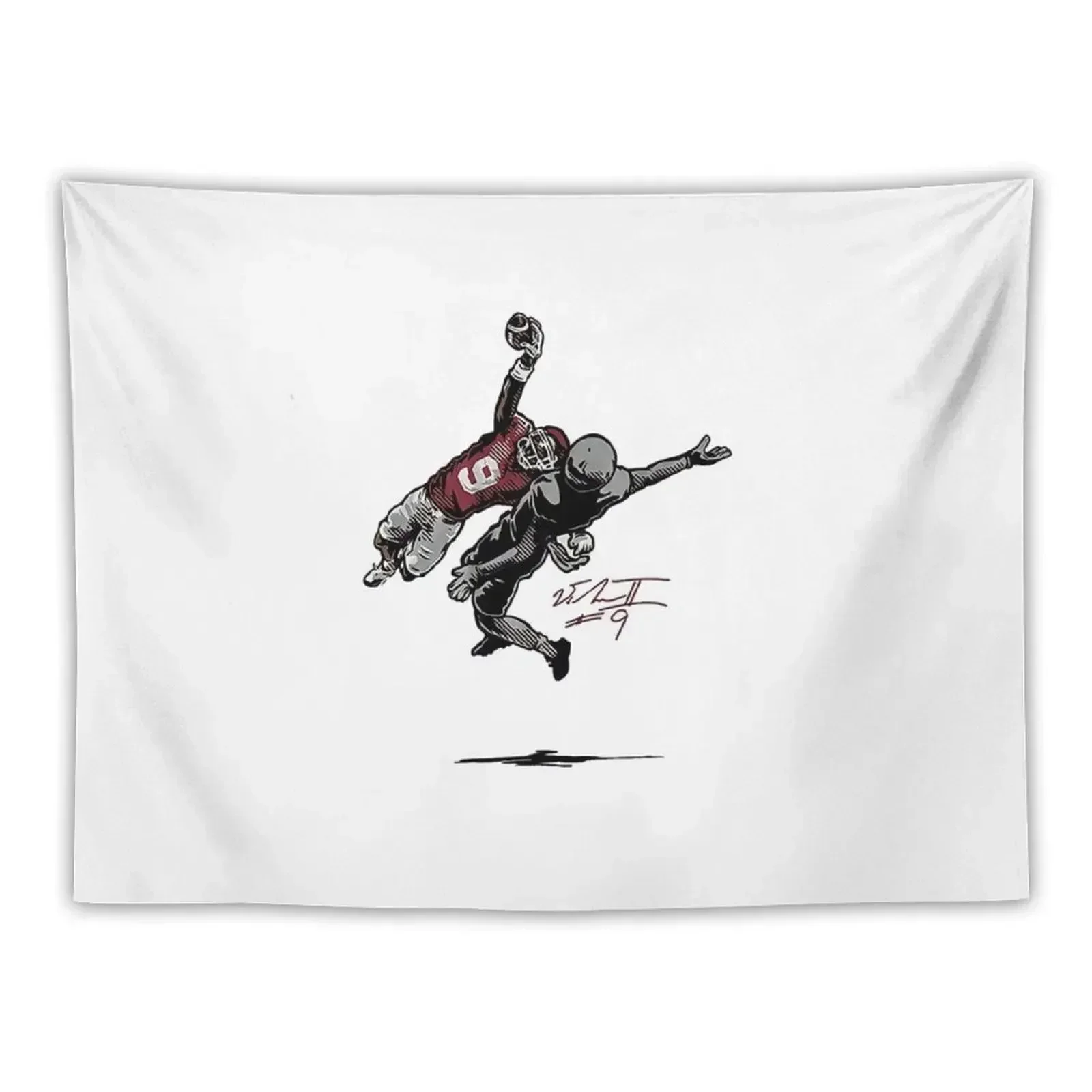 D. J Грэм the pick Гобелен Эстетика для комнаты Декоративная настенная роспись