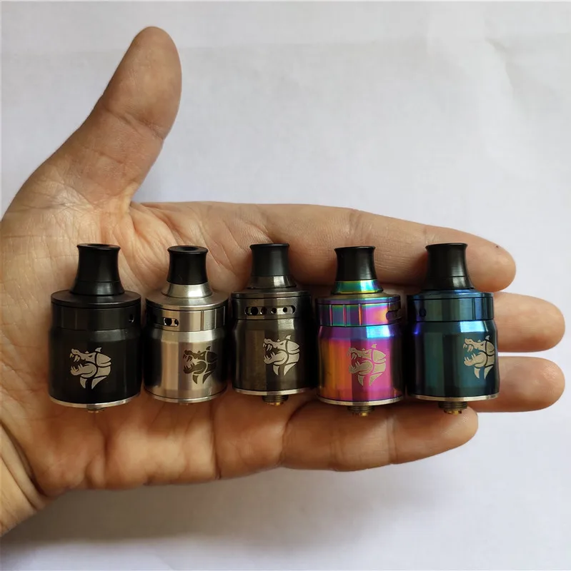 

Ammit MTL RDA 22mm Rebuildable Dripping Atomizer 3D Airflow Transferring with 12 Level Airflow Adjustment Leak-proof vape rta