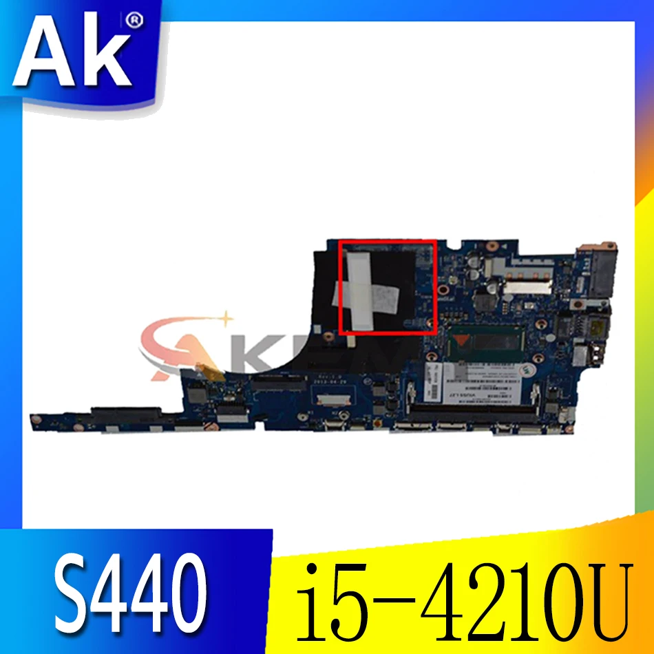 

Thinkpad is suitable for S440 i5-4210U Notebook PC independent video card motherboard. FRU 04X4920 04X4905 04X4925 04X4910