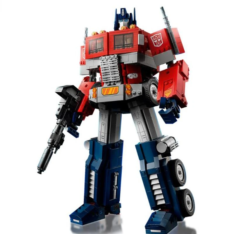 

2022 NEW Optimus Prime Transformation Robot Block Toys Truck Robot Toys Movie Building Blocks Toys For Kids Compatible 10302