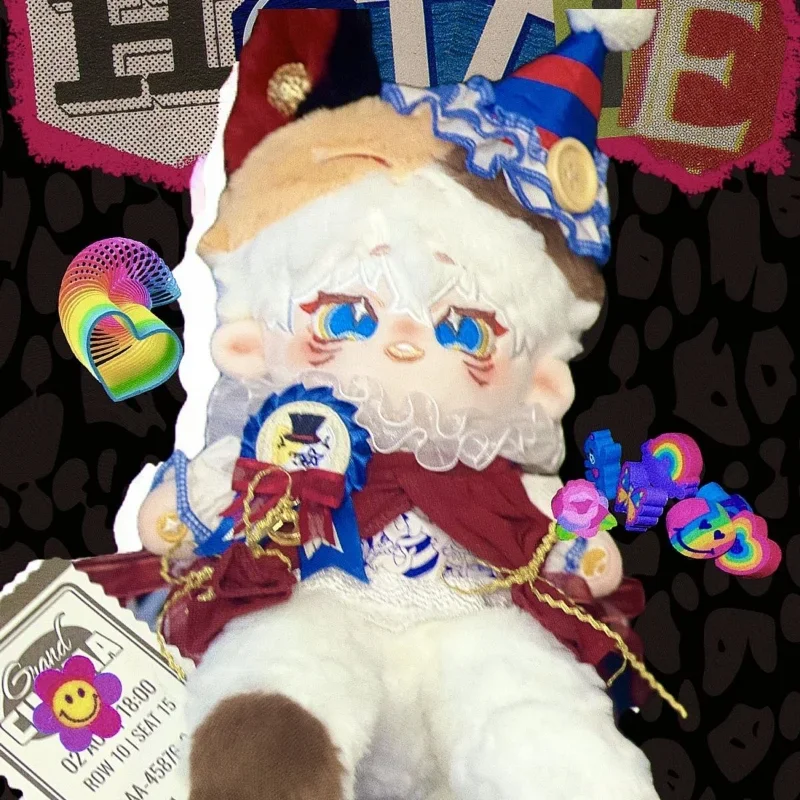 Фото В наличии без атрибутов Monster Sir Plushie, милая плюшевая кукла 20 см, мягкая одежда, косплей, аниме, игрушка, фигурка, рождественские подарки LHX №3