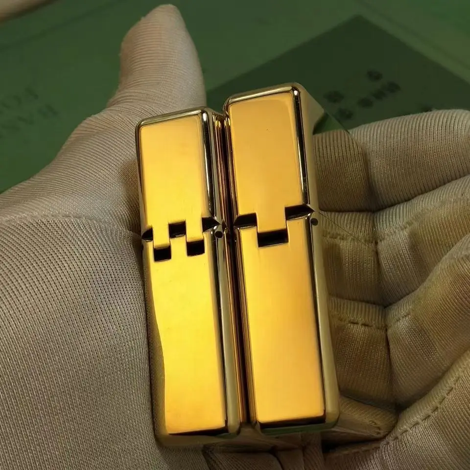 

New ZORRO 912S Retro High End Heavy Armor Brass Titanium Windproof Kerosene Lighter 3/5 Hinge Metal Gasoline Lighter Men's Gift