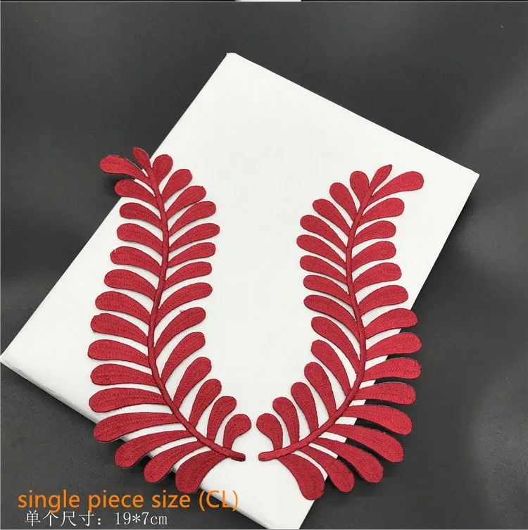 Новое поступление 10 пар 19x7 см вышитые модные нашивки утюг на джинсах пальто