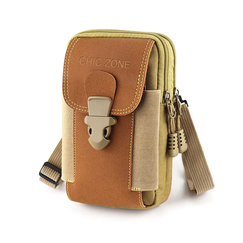 

Fashion Men's Multifunctional Waterproof Waist Bag Casual Mobile Phone Coin Purse Men Outdoor Travel Sports Belt