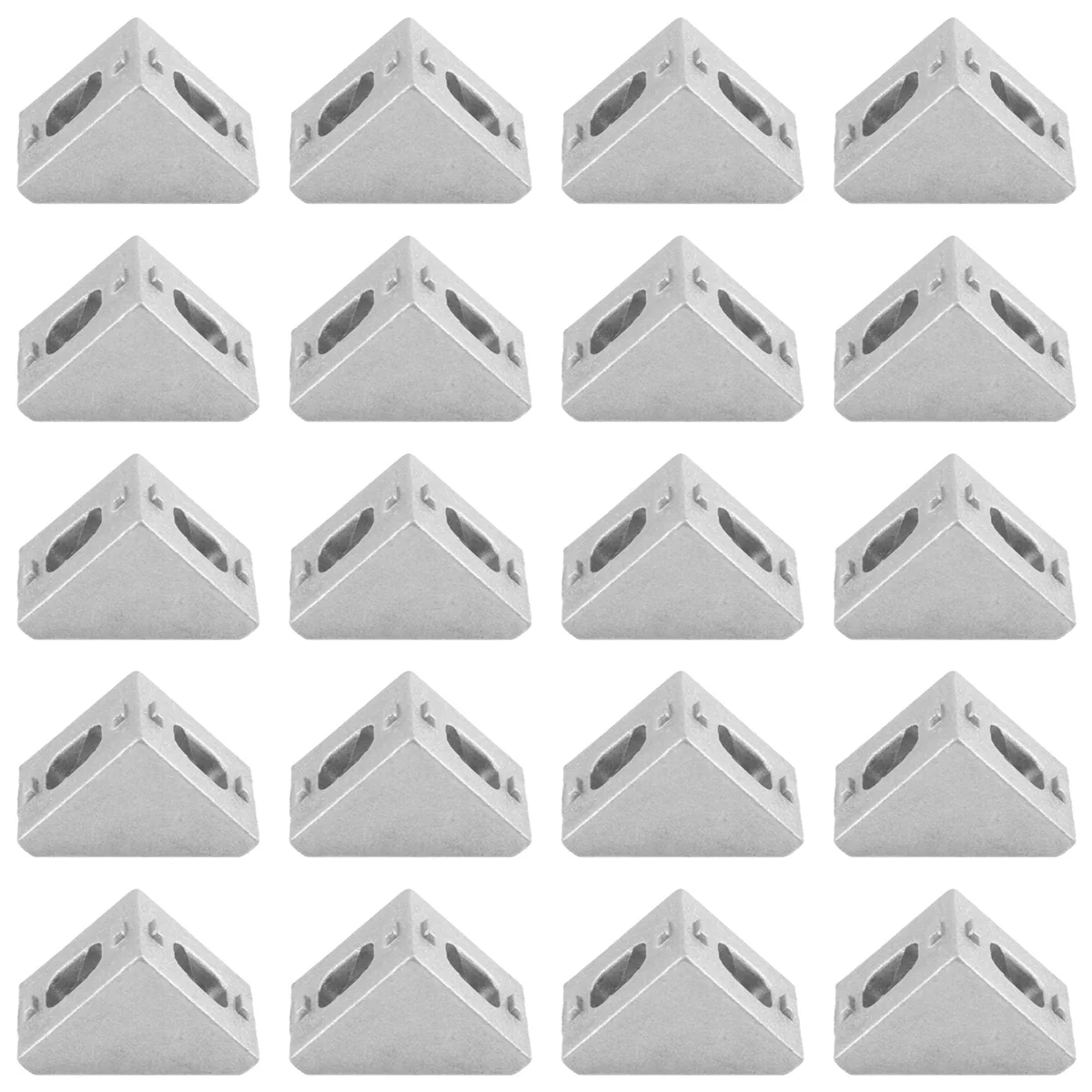 20 шт. 2020 угловой фитинг алюминиевый коннектор 20X20 л крепежный кронштейн подходит