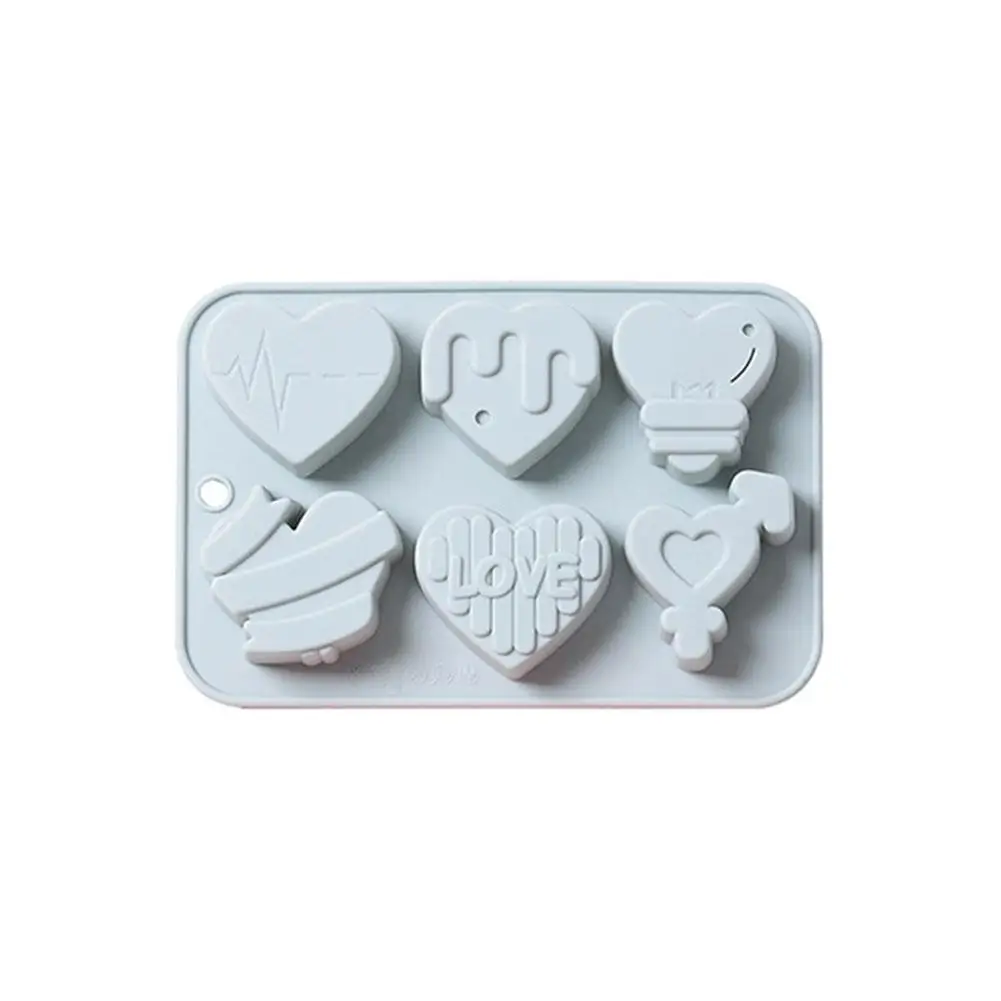 Силиконовая форма для торта 6 ячеек |