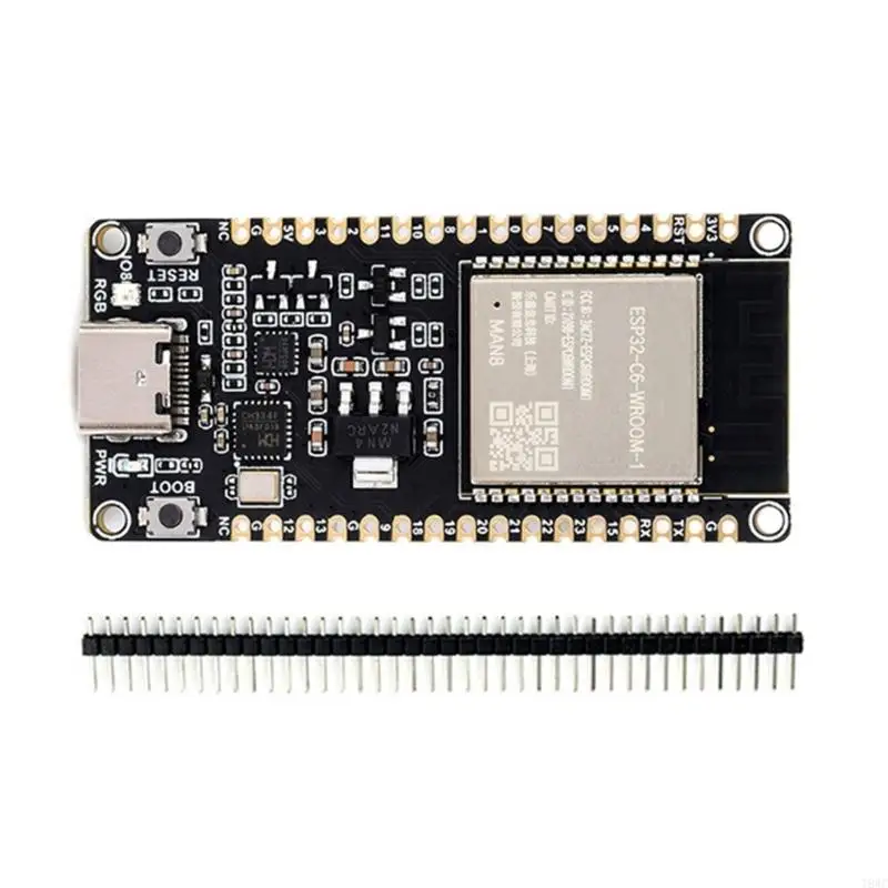 T8WC Начальный уровень ESP32C6-WROOM-1-N8 Плата разработки WiFi6+ BTсовместимая5.0