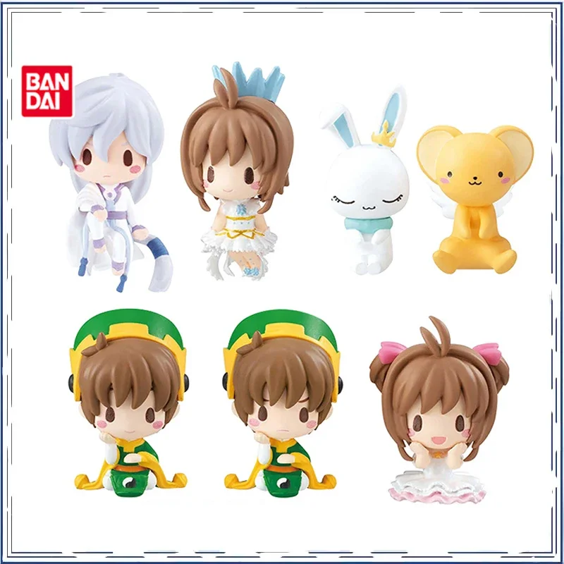 BANDAI аниме Card Captor Sakura KINOMOTO SAKURA CERBERUS GASHAPON рождественские подарки натуральная