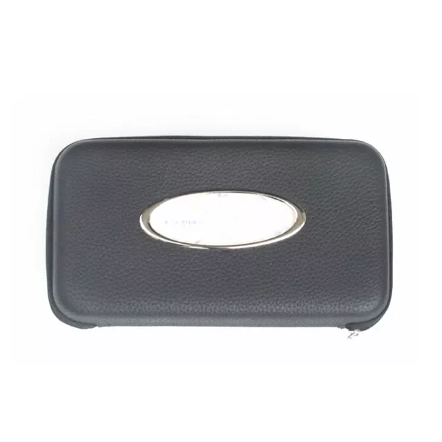 

Car Visor Tissue Holder, PU Leather Car Napkin Holder Luxury Car Tissue Box Case Paper Towel Box Car Accessories