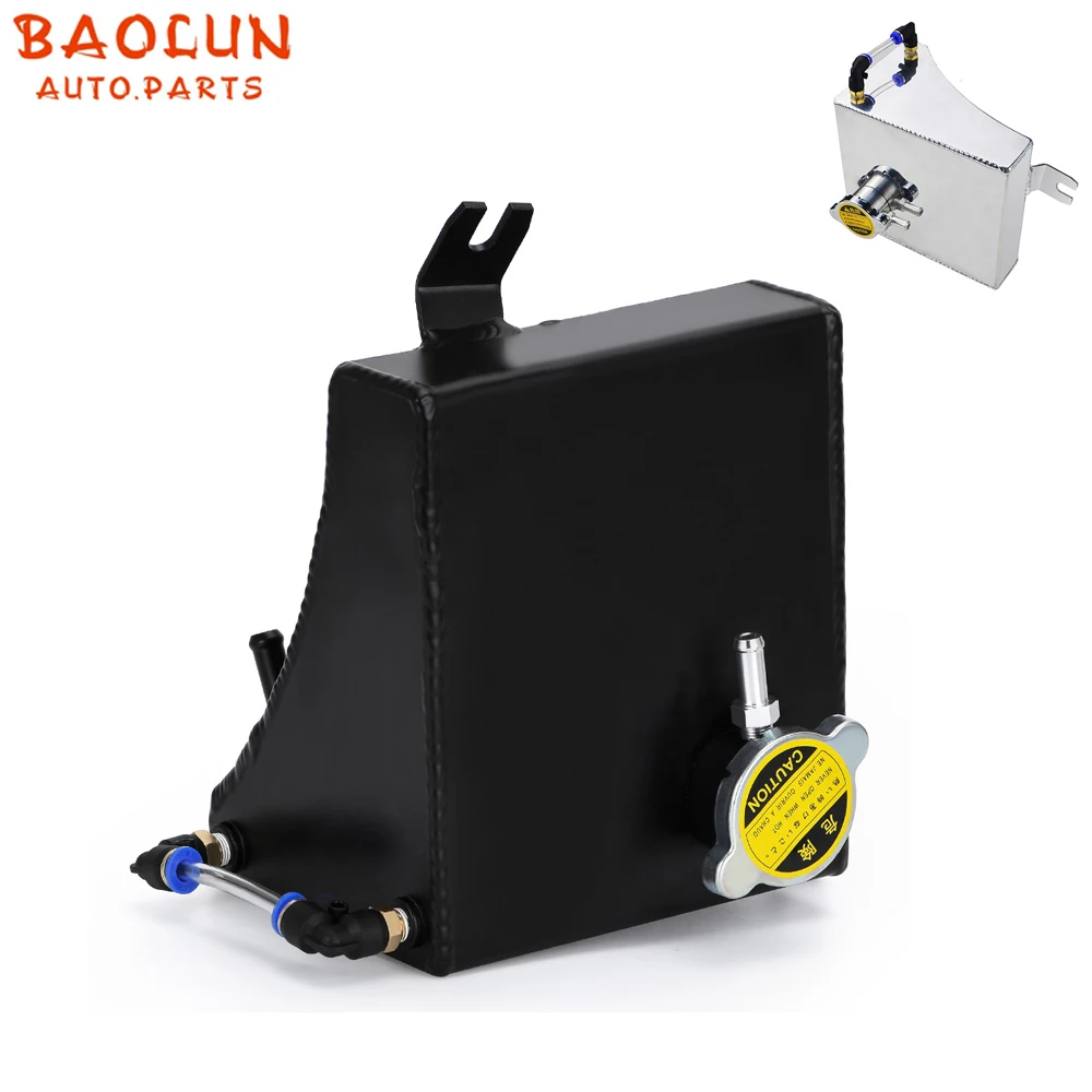 

BAOLUN Coolant Overflow Tank Can Reservoir Kit For 89-94 Nissan 240SX S13 SR20DET KA24DE KA24E KA24