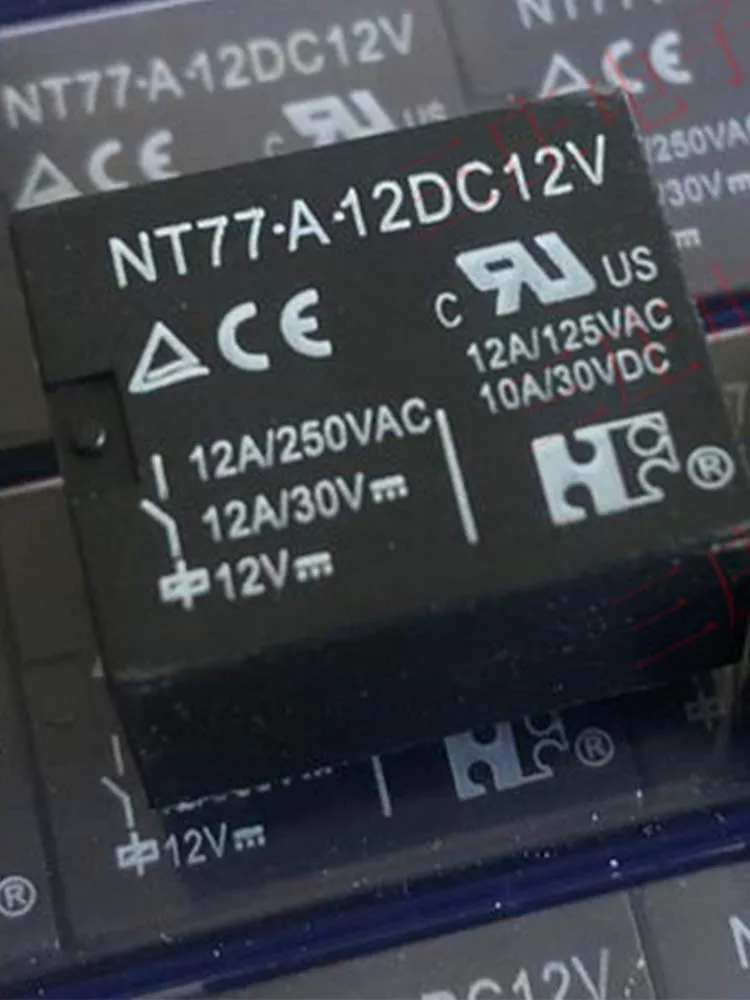 

1 PCS 12V Relay NT77-A-12DC12V 12VDC 4Pins