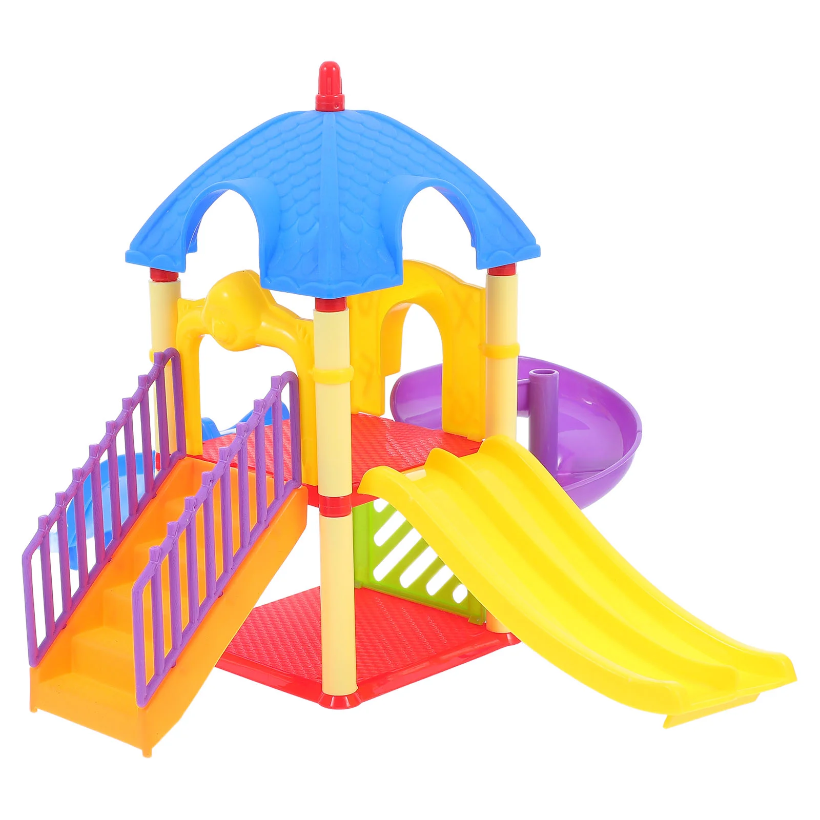 Слайды-игрушки украшения для дома маленькие модели игровых площадок слайды