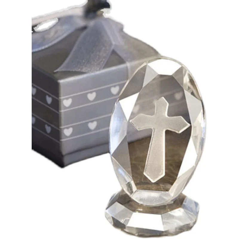 

Mini Crystal Cross Pendulum Christian Gift Table Decoration Christian Gift Icons Orthodox