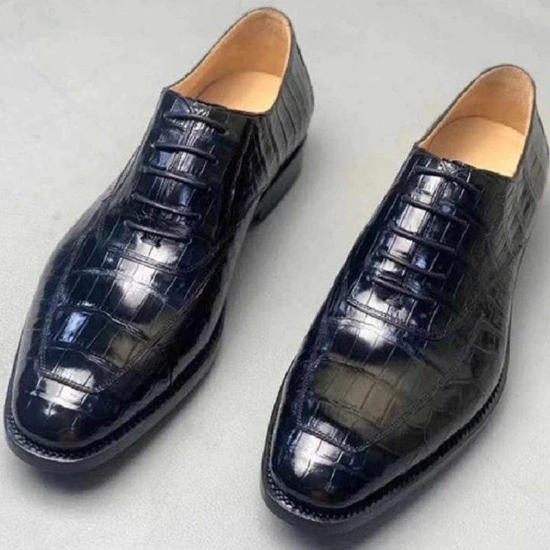 

Туфли дерби KE795 мужские классические, оксфорды, на шнуровке, искусственная кожа, повседневные деловые, классические удобные, офисная обувь, ...