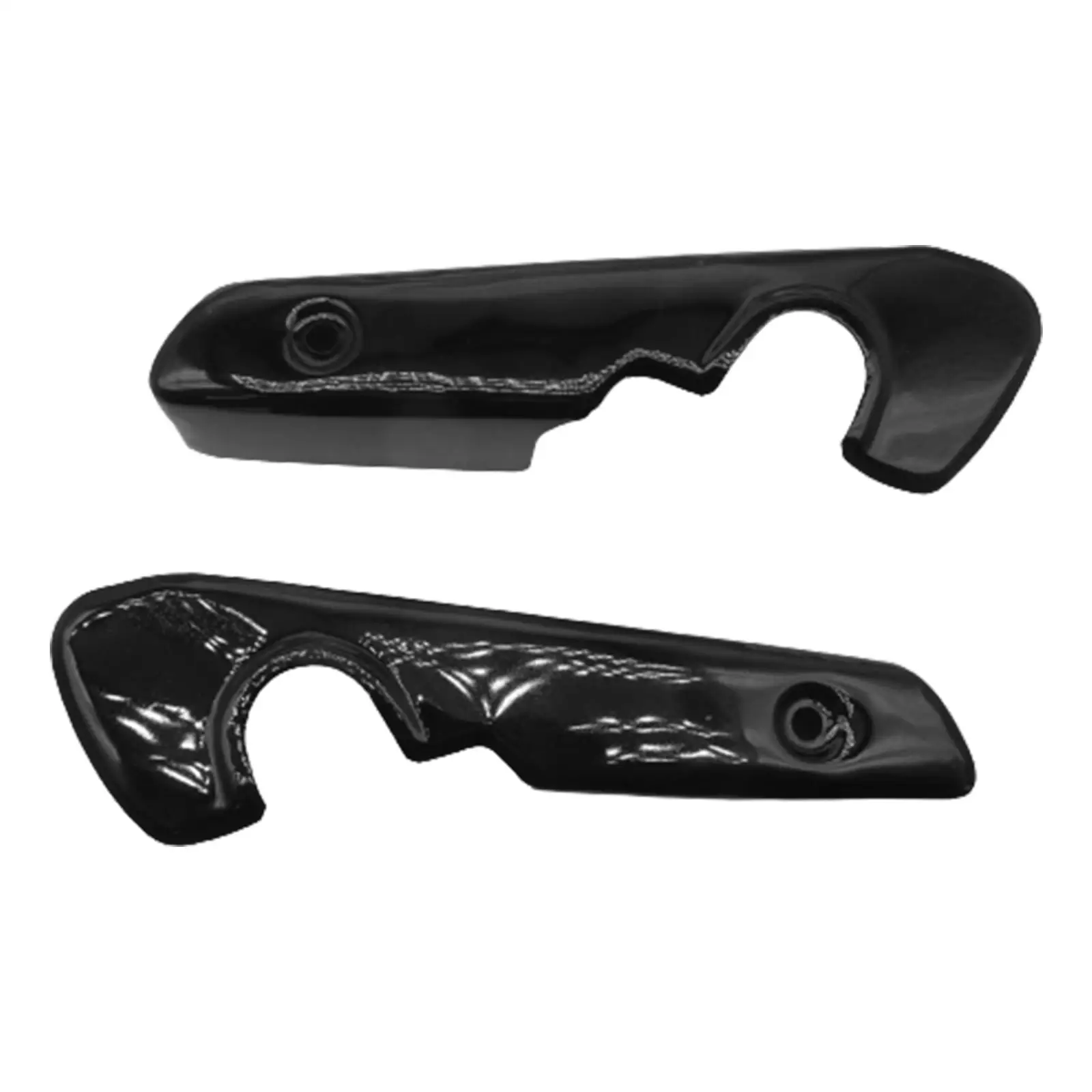 

2x Rear Fender Mudguard Gloss Black Replacement Accessories for Harley