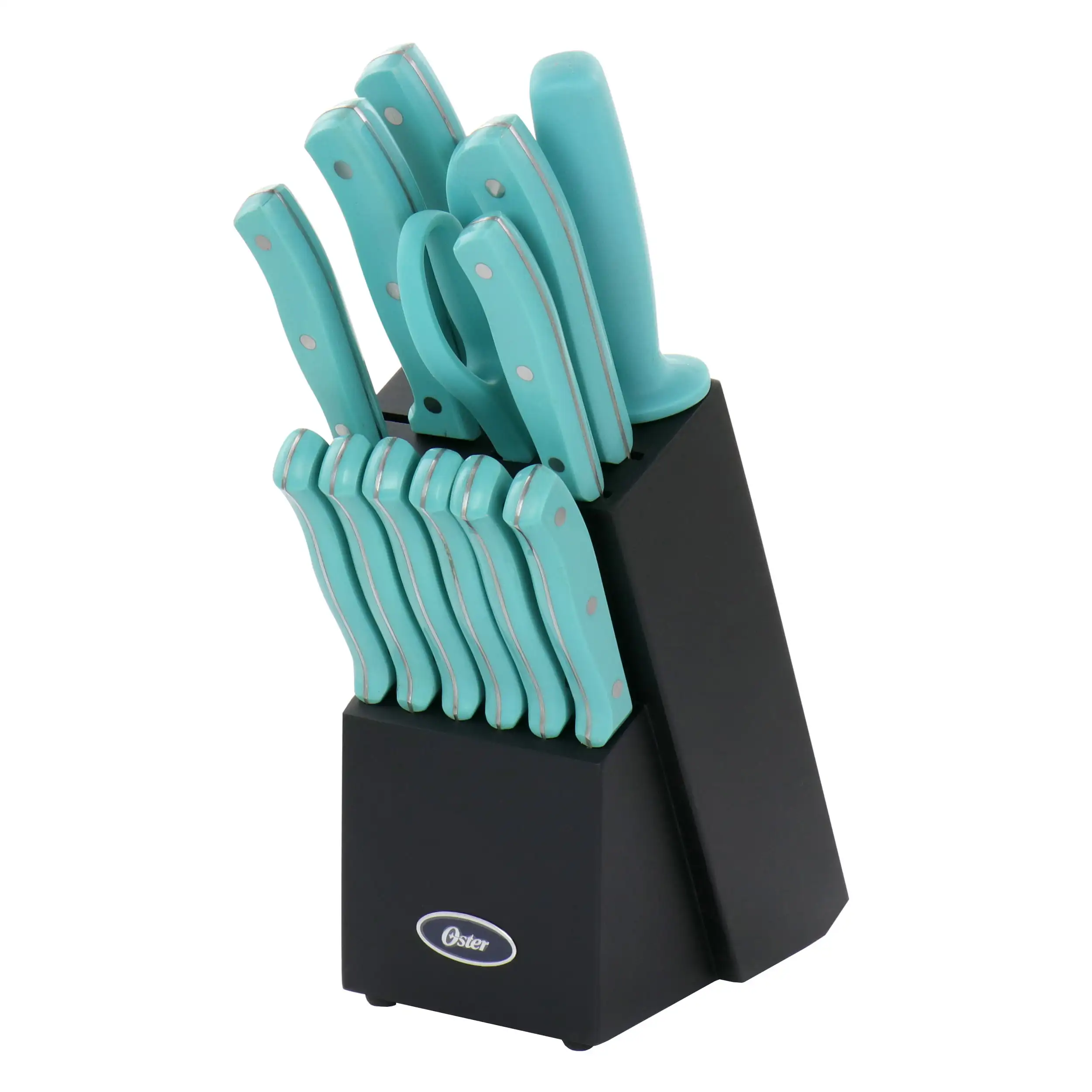 

Evansville 14 Piece Stainless Steel Cutlery Set in Light Blue