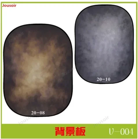 Двухсторонняя складная фоновая ткань для фотосъемки woluka 1,4x2 м зелёный муслин