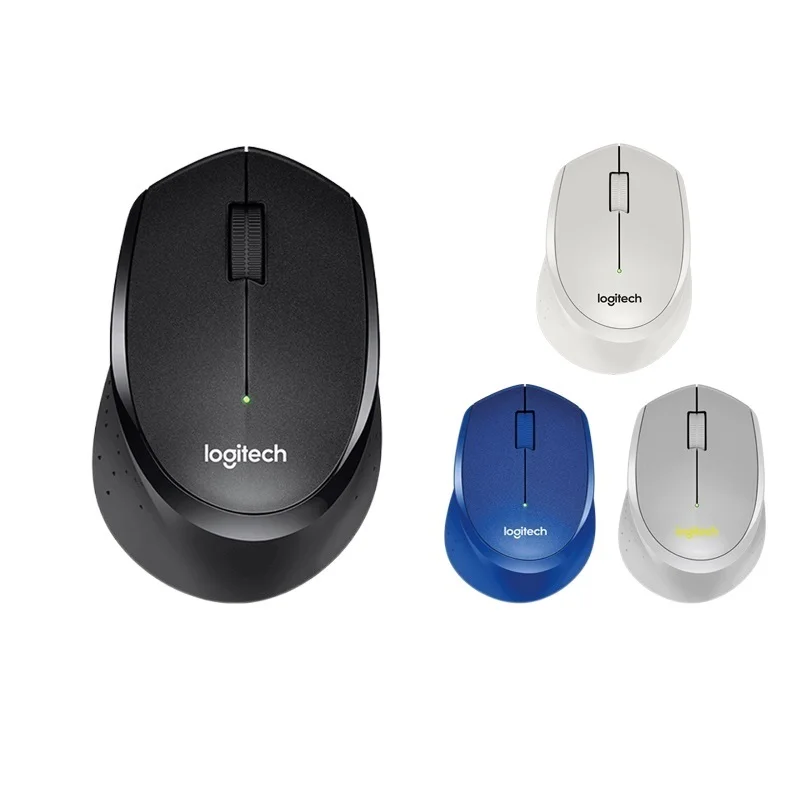 

New` M330 Silent Plus Wireless Mouse Quiet 2.4GHz USB 1000DPI Receiver Optical Navigation Mice For Office Home PC/Laptop