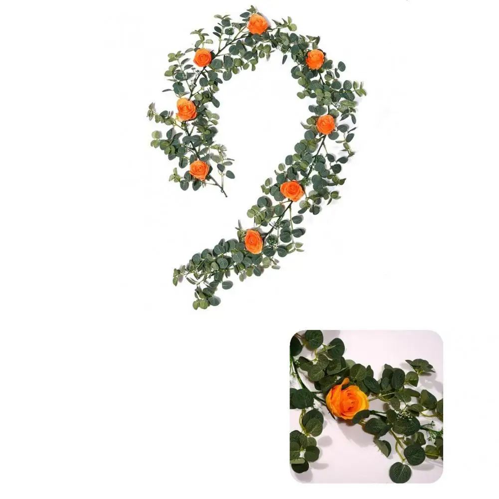 

Easy to Maintain Clear Texture Floral Arrangement Artificial Vines Party Decor