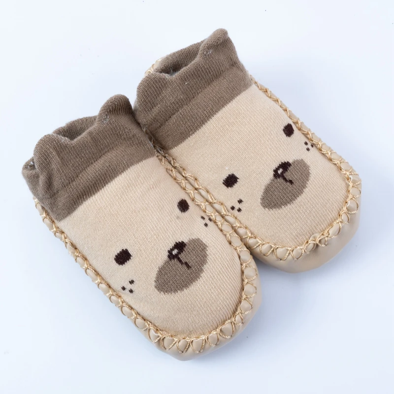 2022 Baby Socks With Rubber Soles Infant Baby Girls Boys Shoes Spring$ Autumn Newborn Floor Non-slip Toddle Soft Cartoon Sock