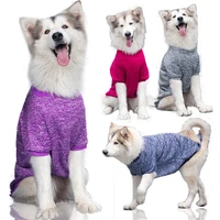 autumn and winter large dog sweatshirt clothes large warm coat labrador sweater golden retriever alaska jumpsuit dog supplies
