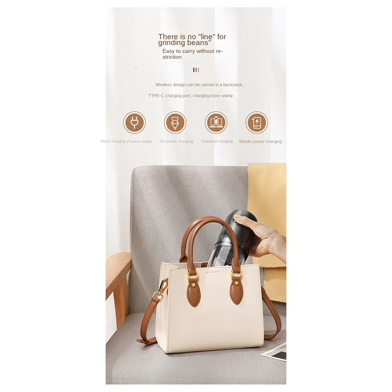 Кофемолка Charge Professional Stronger Регулируемая шлифовальная машина Портативная