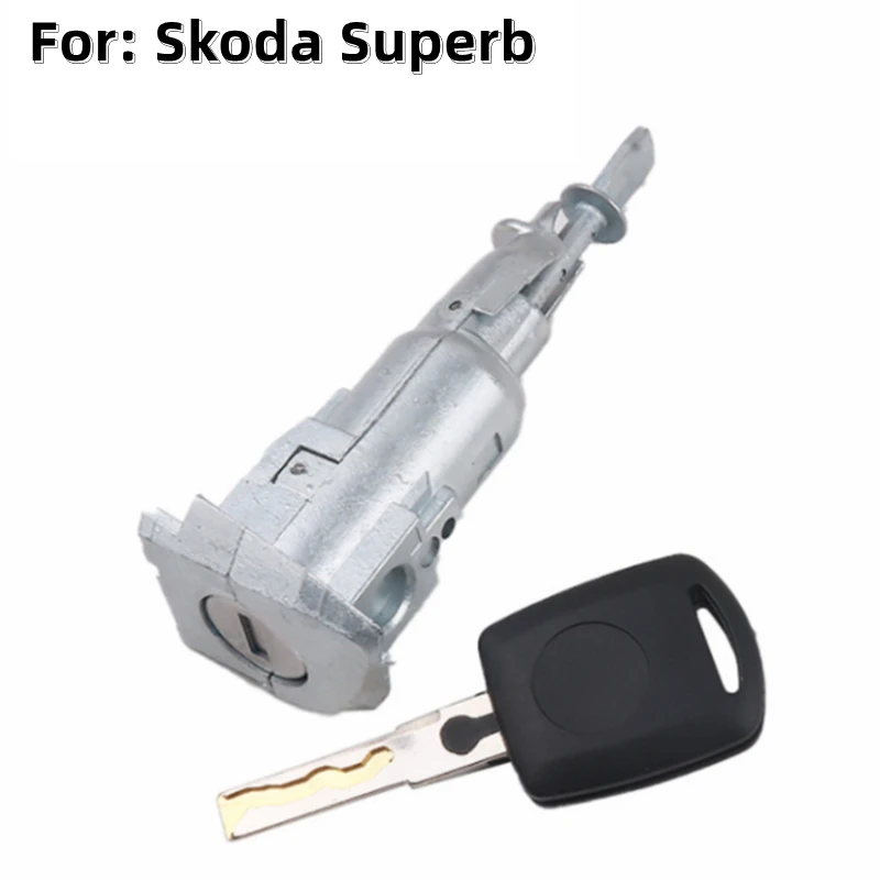 

XIEAILI OEM автоматический цилиндр замка левой двери для Skoda Superb с ключом 1 шт.