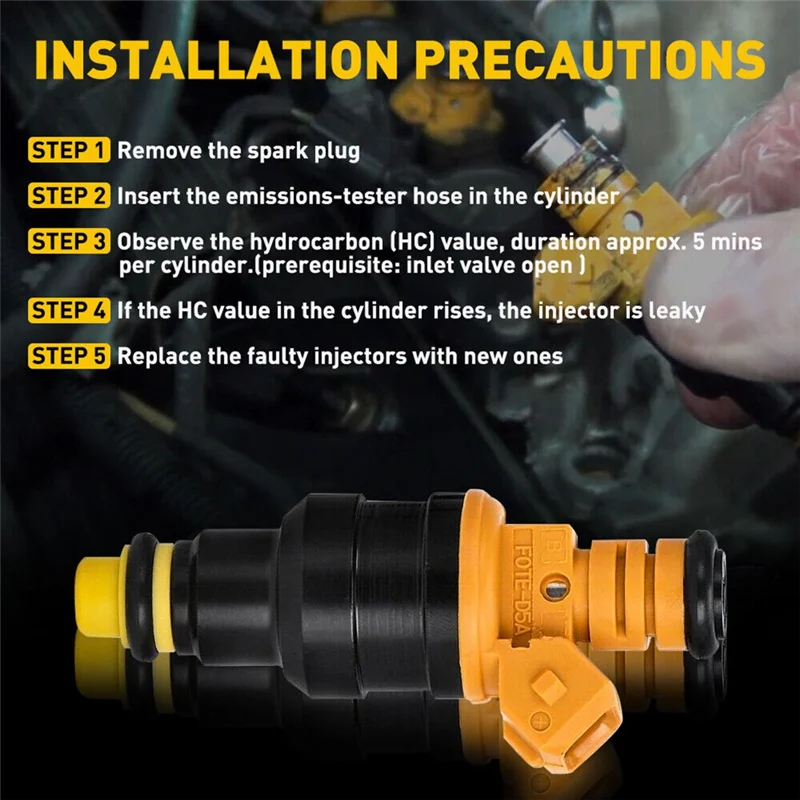 8 шт. автомобильные топливные форсунки 0280150939 для Ford F150 F250 F-350 E-150 E250 E350 1991-2005 гг. 5 0 4 6