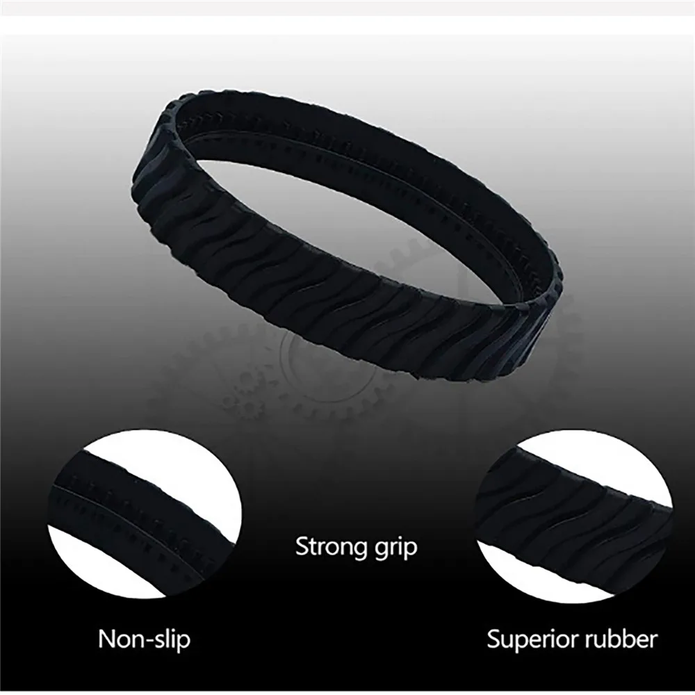 4 шт. сменные противоскользящие резиновые шины для очистки бассейна робот-шины