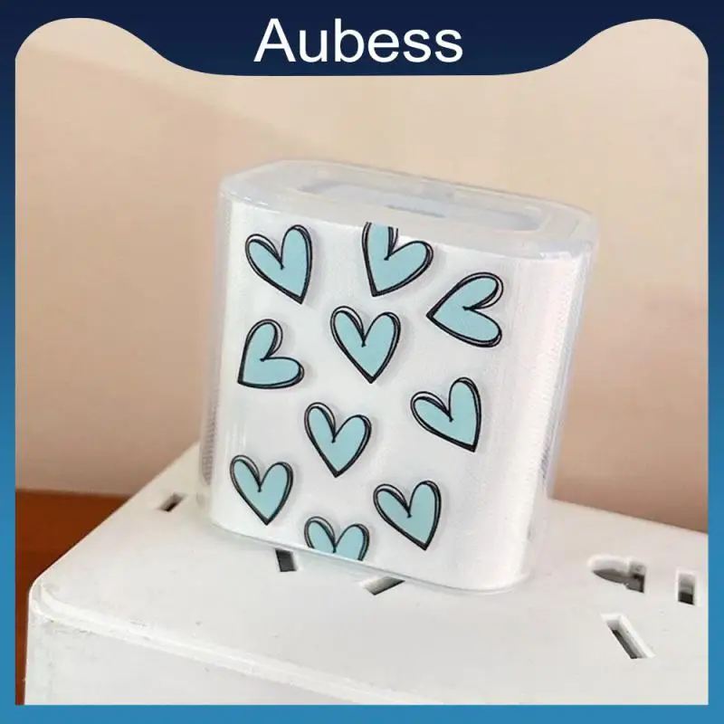 

Tpu Charging Head Protective Cover Portable Charger Head Protective Sleeve Lightweight Changeable Chargers Protector For Iphone