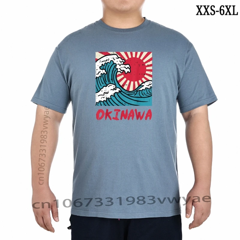 

Okinawa Great Wave Kanigawa Japan Japanese Martial Arts Gift TShirt XXS-6XL