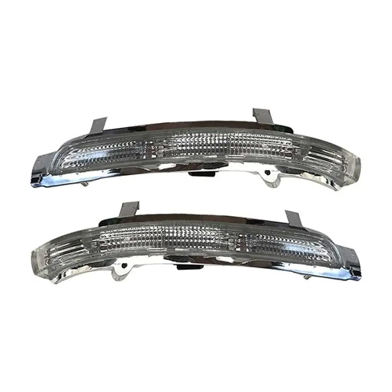 

3T0949101 3T0949102 1 пара индикаторов зеркала крыла, указатель поворота, подходит для Skoda Octavia 1Z5 2009-2012, прозрачные линзы, серебряный корпус