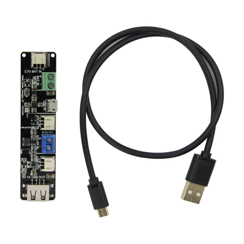 

Держатель аккумулятора TTGO T-BAT CN3065, чип питания, солнечная зарядка может использоваться с аксессуарами для макетной платы аккумулятора 18650