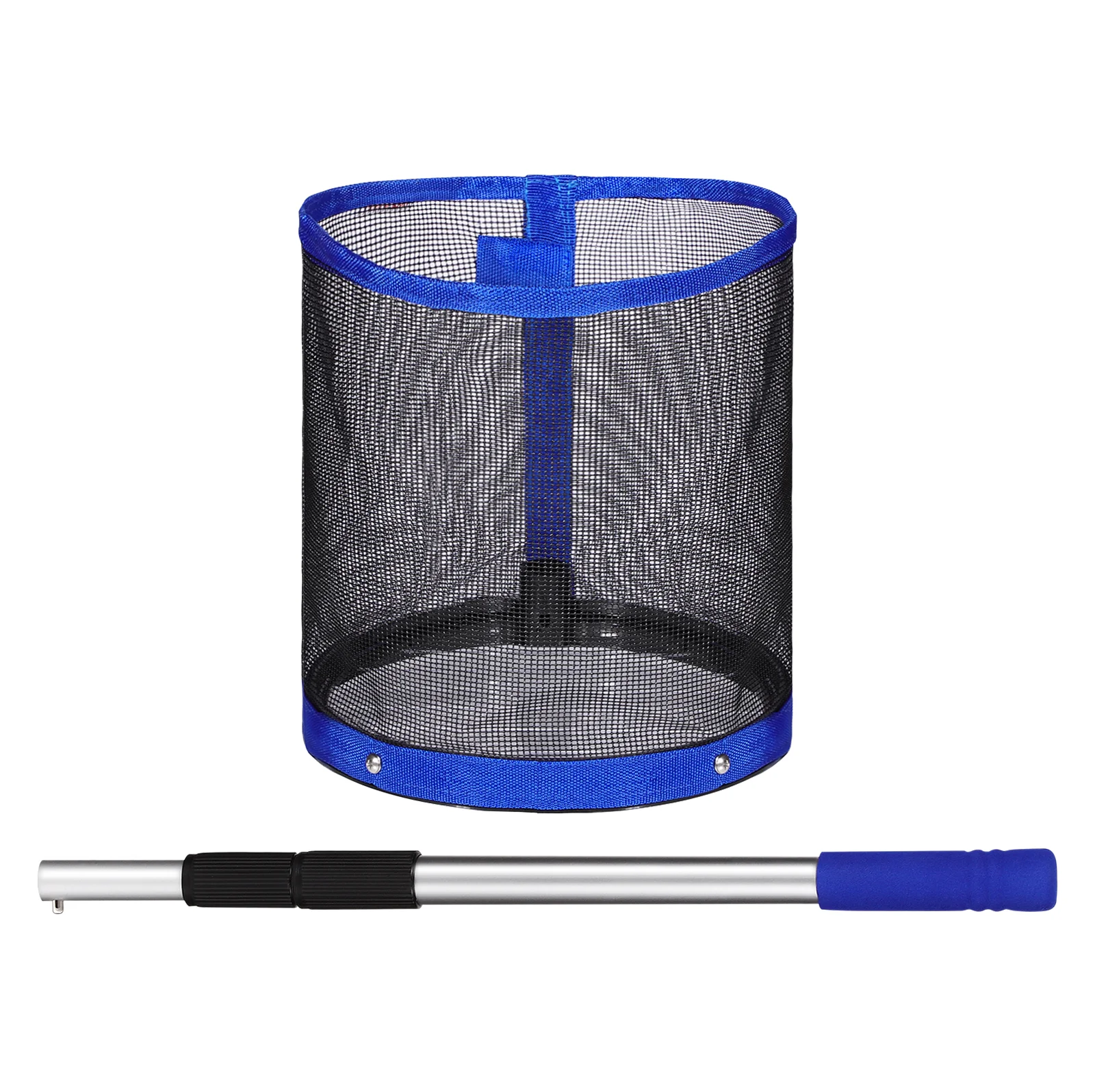 

Pong Picker Retriever Tennis Table Catcher Tube Pingpong Container Organizer Collector Storage Net Game Multi Games