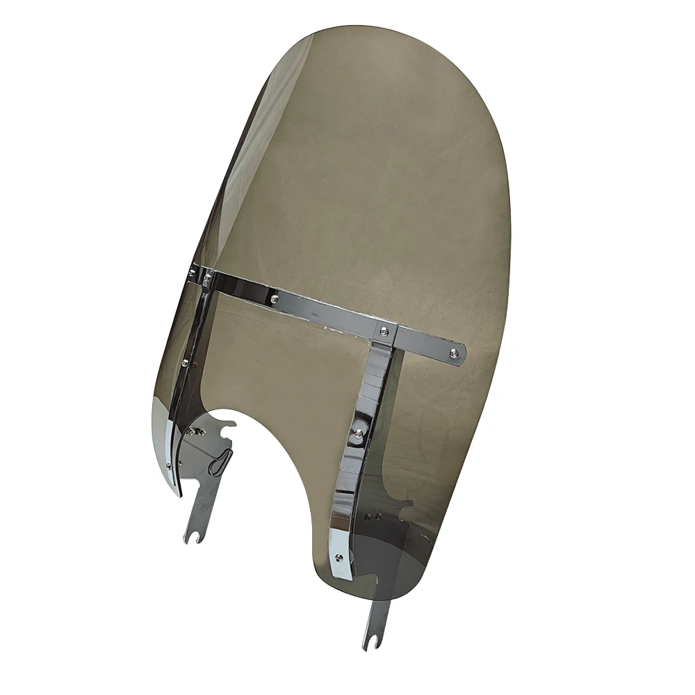 Фото Road King 1997-2023 19-дюймовое лобовое стекло Road King с быстрой разборкой, подходящее для мотоциклов Harley Davidson №1