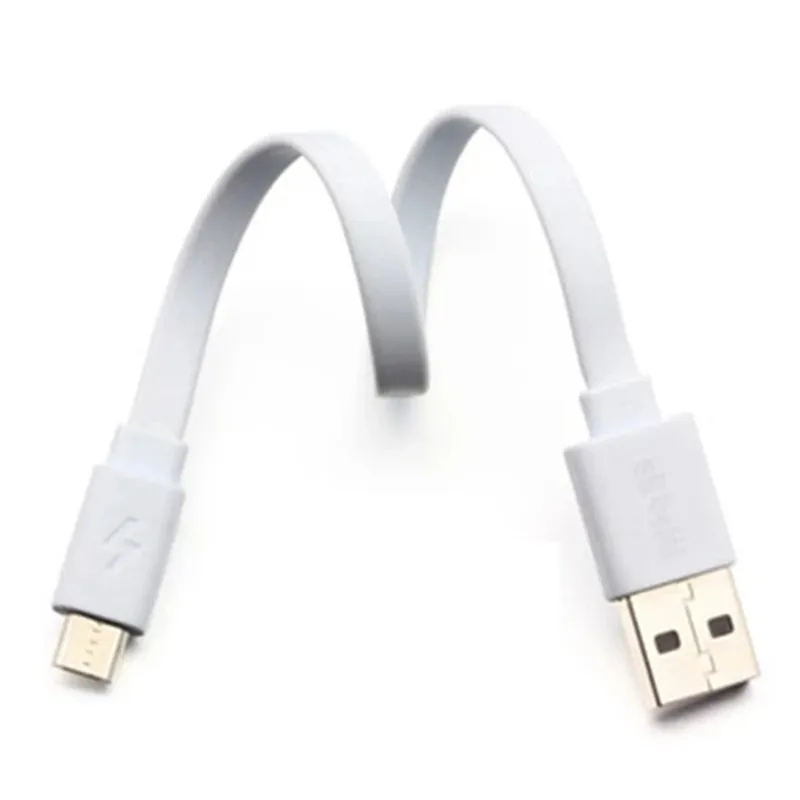 

2023 New 20cm Short TPE Cable USB Cable Fast Charging USB to Micro USB Cord Charger for Samsung Huawei Xiaomi all Smart Phones