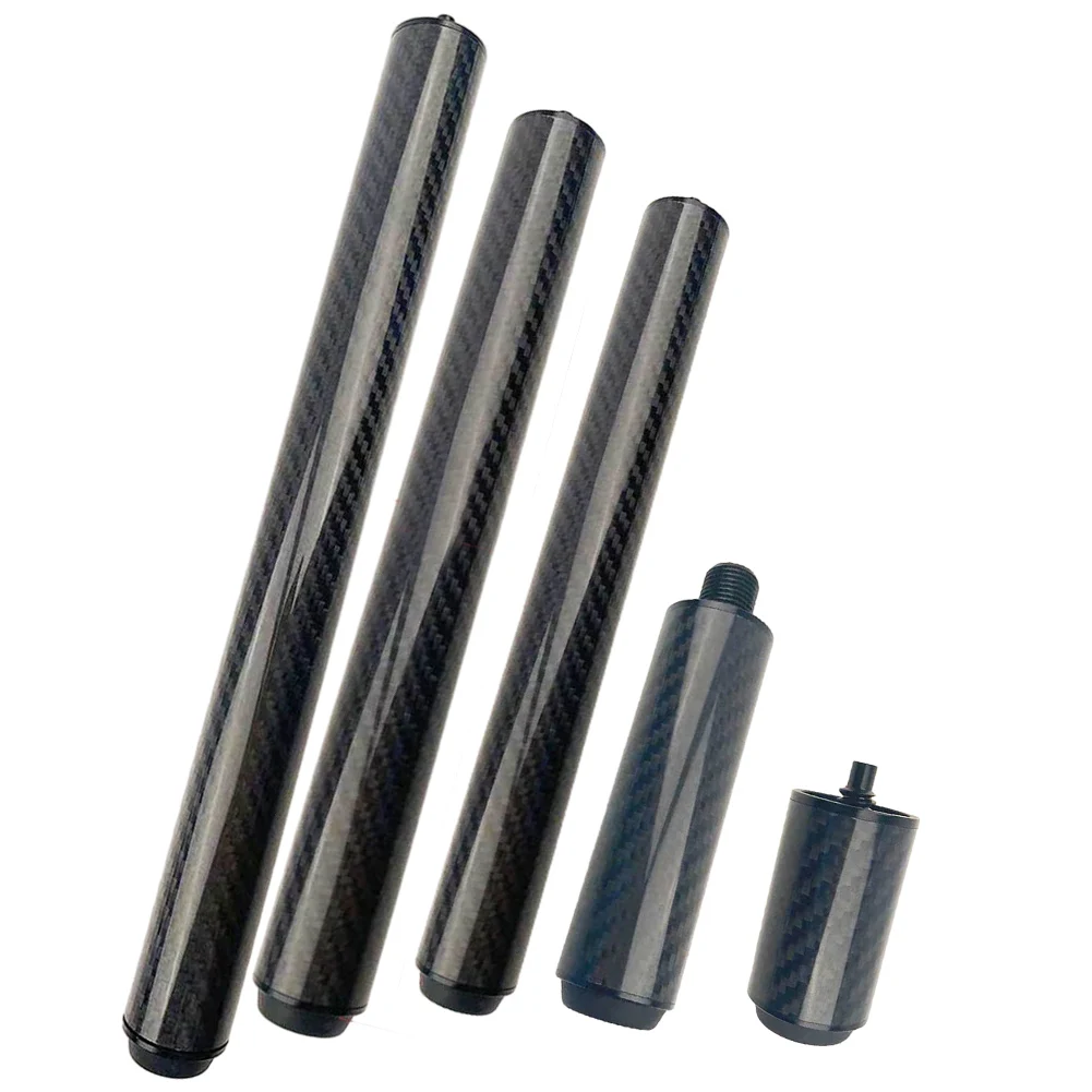 

Billiard Holder Extender Carbon Fiber Pool Cue Extension Handle Ultralight Billiards Cue Extension 2-12in Cue Extension