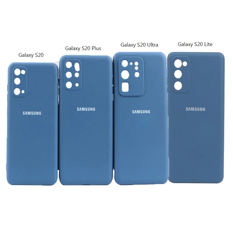 Оригинальный чехол S20FE для Samsung Galaxy S20 FE Ultra Plus шелковистый силиконовый высокого