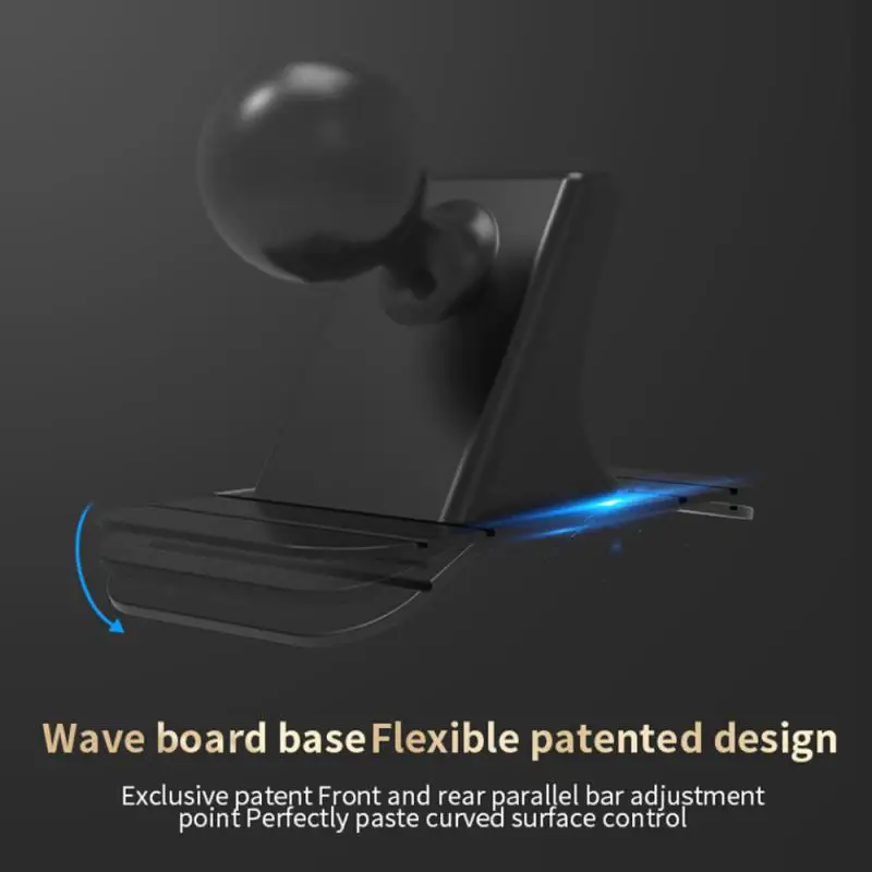 

Stereo Rotation Mount Phone Stand Angle Adjustment Silicone Sucker Bracket Nylon Magnetic Car Phone Base Mount Car Phone Holder