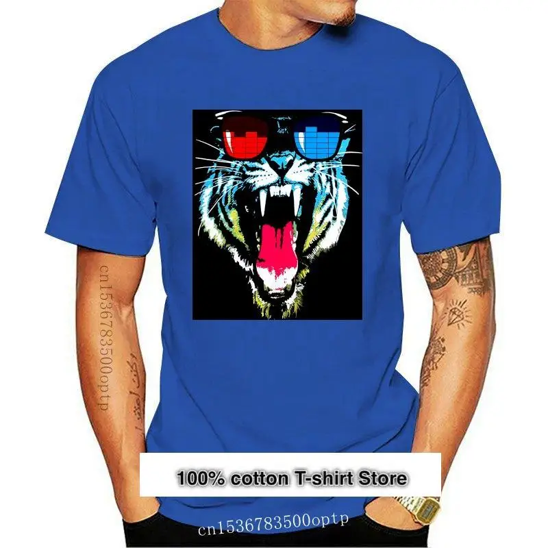 

Camiseta LED con brillo activado por sonido para niño, ropa ecualizadora iluminada para fiesta, 100% algodón, nueva