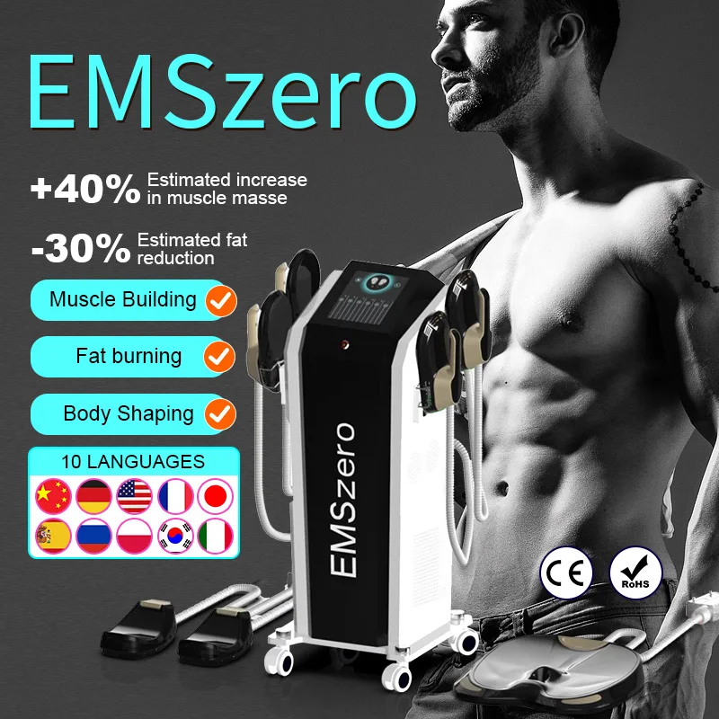 

New Arrivals NEO Equipment 6500W DLS-EMSLIM HI-EMT R-F Electromagnetic 14Tesla TReformer Cellulite Slimming Muscle Gainer Salo