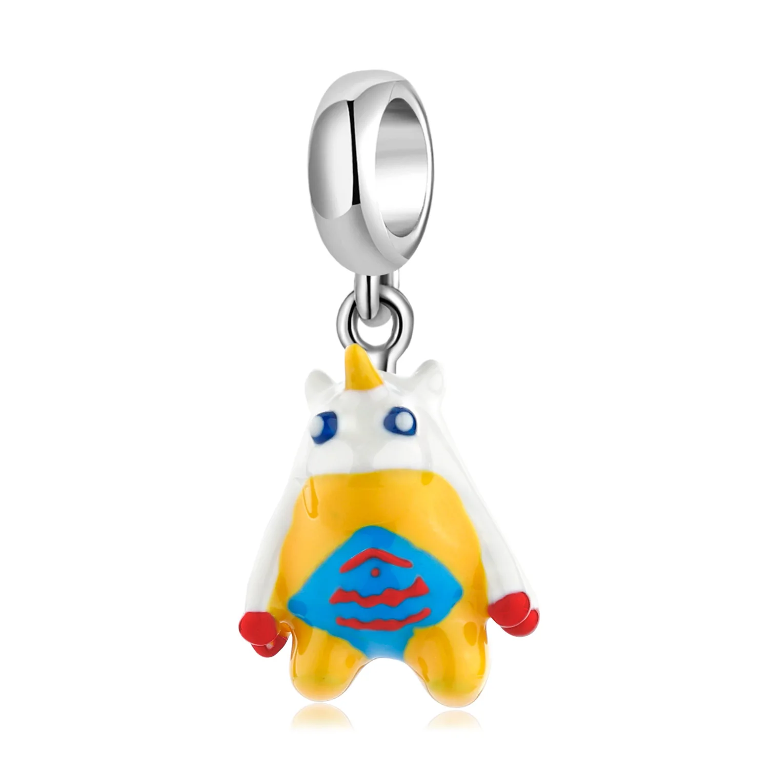 

Whole Body Sterling 925 Silver Pendant for Bracelet and Necklace Gabumon Magic Charms Gifts Fashion Jewelry