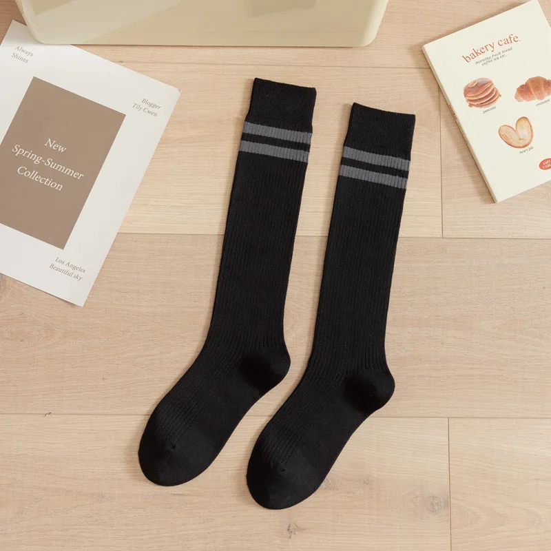Harajuku Knee High Socks INS Lolita JK Long Socks for JK Girls OverKnee Socks Thigh High Socks For European American Socks Women