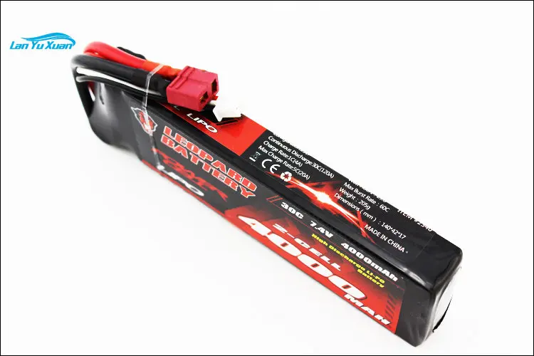 

Lithium battery 4000MAH 30C 7.4V/2S HSP infinite mountain rat 727 brushless drift 5C fast charge.