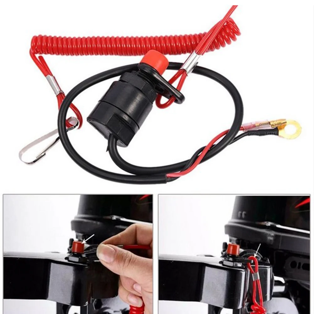 

Kill Switch With Safety Tether Switch Safety Tether Boat Accessory Universal Fits For Most Brand Outboard Engine Motor
