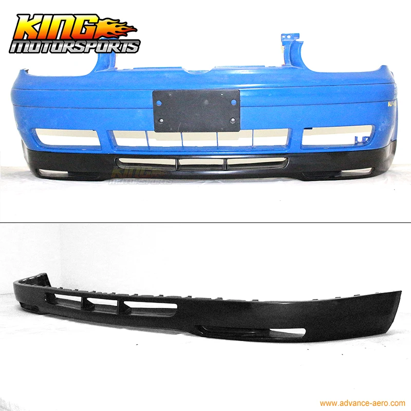 Подходит для 99-04 2000 2001 2002 2003 Volkswagen Golf MK4 GLI Style переднего бампера губ-полиуретана