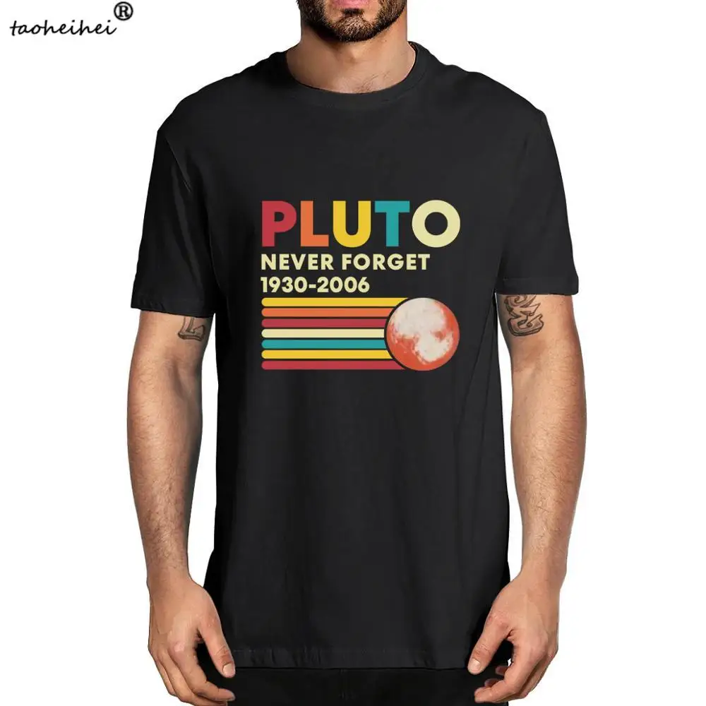 

Модная винтажная Мужская футболка Pluto Never забудьте о коллекции 1930 года, 2006, летний топ